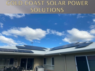 Gold Coast Solar Power Solutions