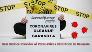 Get The Best Coronavirus Cleanup In Sarasota By Service Master