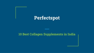 10 Best Collagen Supplements In India
