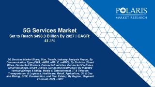 5G Services Market 2021-2028