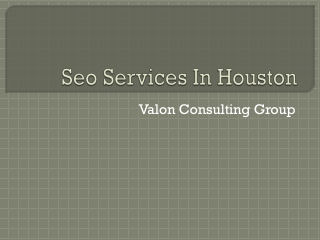 Seo Services In Houston