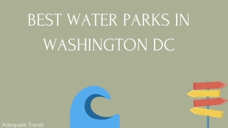 Washington dc water park