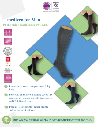mediven for men | Compression socks | Pushpanjali medi India
