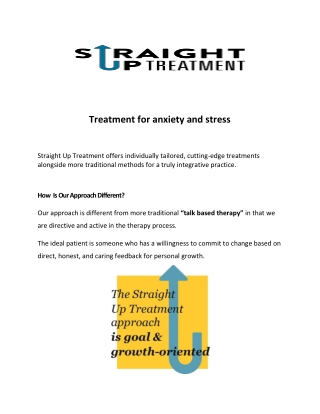 Anxiety Treatment Centre California