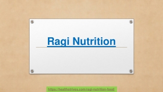 Get The Health Benefits From Ragi Nutrition Contains More Potassium And Calcium