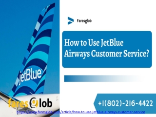 How to Use JetBlue Airways Customer Service