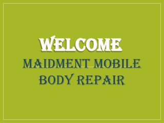 Best Dent Repair in Ringwood