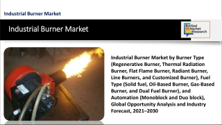 Industrial Burner Market (COVID-19 Analysis) with Industry Share, Growth, Trends