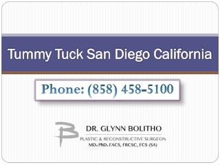 Tummy Tuck San Diego California
