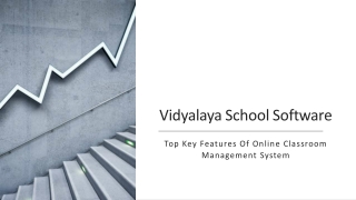 Top Key Features Of Online Classroom Management System