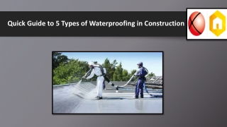 Quick Guide to 5 Types of Waterproofing in Construction-converted