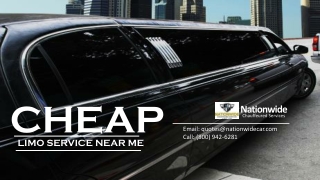 Limo Service Near Me