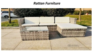 Rattan Furniture in Dubai