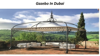 Gazebos in Dubai