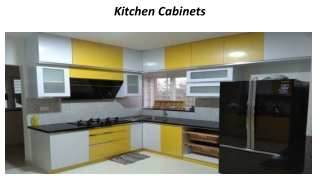 Kitchen cabinets in Dubai