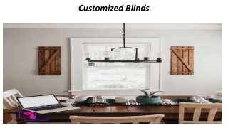 Customized Blinds In Dubai