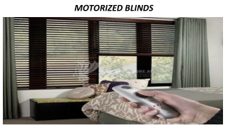 Motorized Blind Dubai