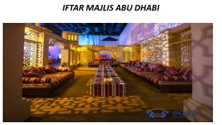 Iftar Majlis Abu Dhabi