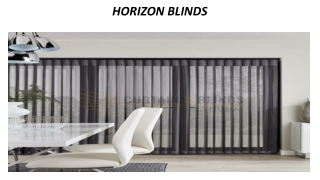 Horizon Blinds Dubai