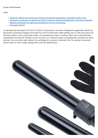 Ideen über Profi Lockenstab Test - 2020