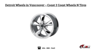 Detroit Wheels in Vancouver – Coast 2 Coast Wheels N Tires