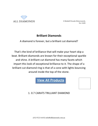 Brilliant Diamonds