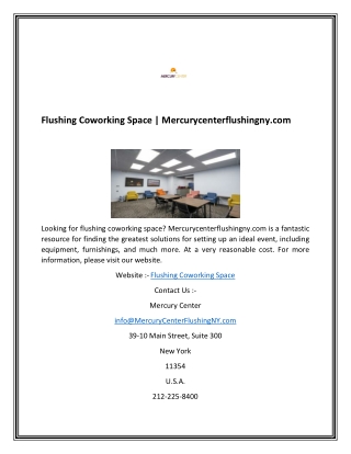 Flushing Coworking Space  Mercurycenterflushingny.com-converted