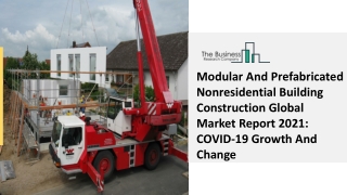 Modular and Prefabricated Nonresidential Building Construction Market 2030