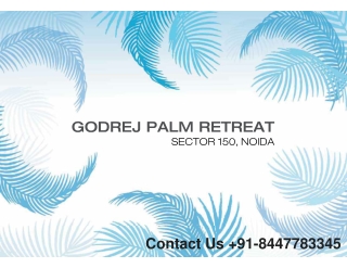 Godrej Palm Retreat Sector 150, - Experience Luxury Life At Noida - PDF