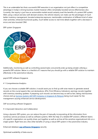 ERP Definition — Enterprise Resource Planning Software