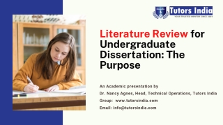 Literature Review for Undergraduate Dissertation The Purpose UK UAE AUSTRALIA SINGAPORE MALAYSIA (1)