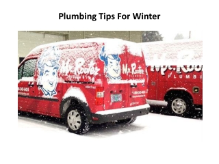 Plumbing Tips For Winter