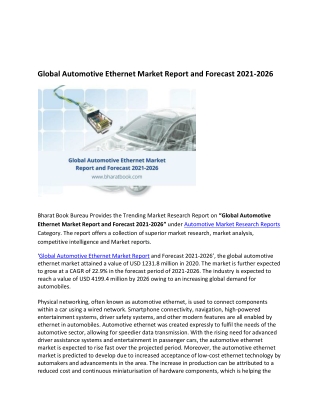 Global Automotive Ethernet Market