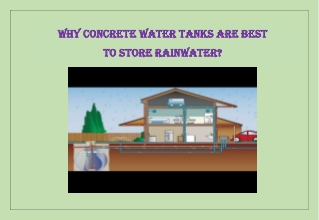 PDF: Why Concrete Water Tanks Are Best To Store Rainwater?