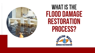 What is the Flood Damage Restoration Process?