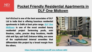 Pocket Friendly Residential Apartments in DLF One Midtown