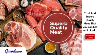superb Quality meat online