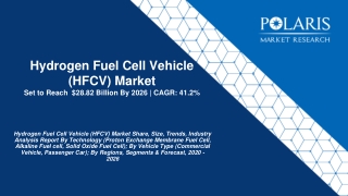 Hydrogen Fuel Cell Vehicle Market Size Worth $28.82 Billion By 2026