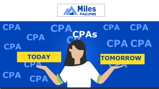 CPAs Today vs Tomorrow