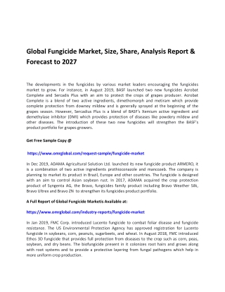 Global Fungicide Market