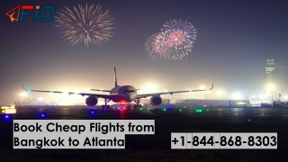 Book Cheap Flights from Bangkok to Atlanta