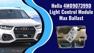 Hella 4M0907399D Light Control Module
