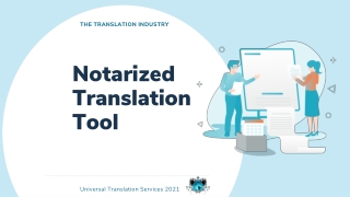 Notarized Translation Tool
