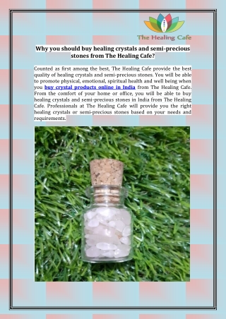 Reiki Crystal Healing Products In India