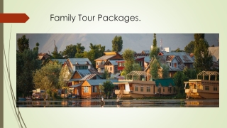 Family Tour Packages