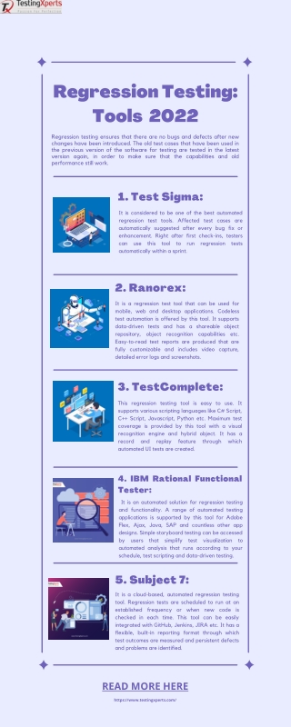 Regression Testing Tools 2022