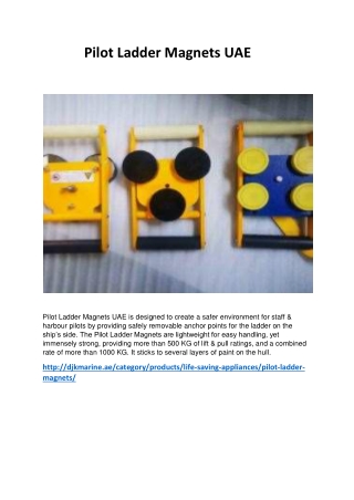 Pilot Ladder Magnets UAE