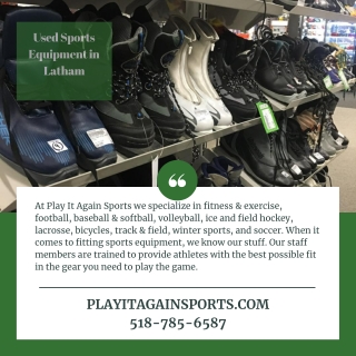 Used Sports Equipment in Latham