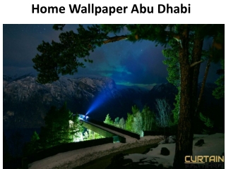 Home Wallpaper Abu Dhabi