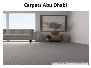 Carpets Abu Dhabi